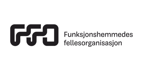 Funksjonshemmedes fellesorganisasjon logo